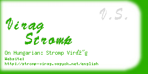 virag stromp business card